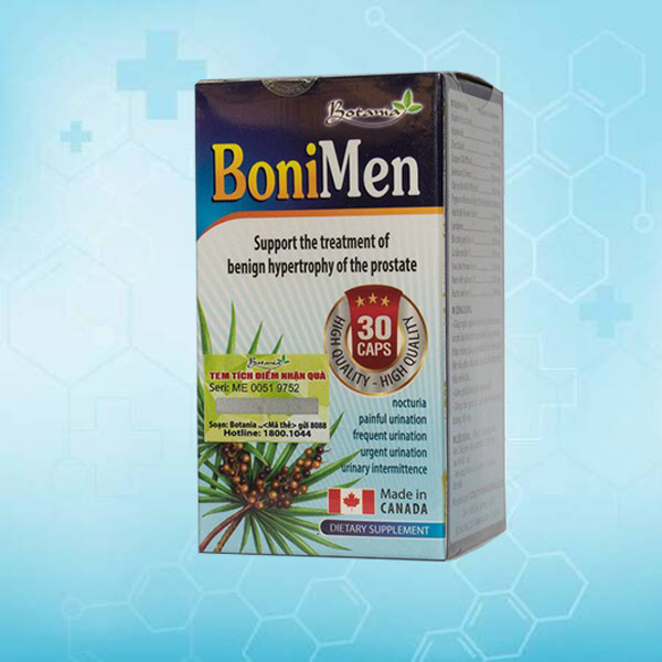 Bonimen được nhập khẩu trực tiếp từ Canada